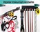 Alvade Home Gym Storage Rack, Barbell Rack Weight Room Organizer Prong Gym Equipment Storage Rack for Gym Accessories Like Fitness Bands,Resistance Bands,Straps,Foam Rollers,Barbell.