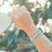 FANCY SHINY Boho Wrap Bracelets Leather Cuff Bangle Gold Beaded Bracelets for Women Stackable Infinity Bracelets Jewelry with Magnetic Clasp.