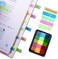 Golcellia 300 Pcs, Transparent Sticky Notes, Page Markers, Book Tabs, Sticky Tabs, Page Tabs, Label Stickers, Pop Up Index Tabs, Tabs Flags Stickers.