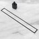 ZEKOO Linear Shower Drain 24 Inch, 2 in 1 Brushed Nickel Shower Drain, 304 Stainless Steel Linear Drain with Tile Insert Grate, Rectangle Shower Floor Drain.