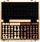 A&amp;A AA 15" Magnetic Wooden ChessCheckers Set/Folding Board / 3" King Height German Knight Staunton Chess Pieces/WalnutMaple Inlaid /2 Extra Queen.