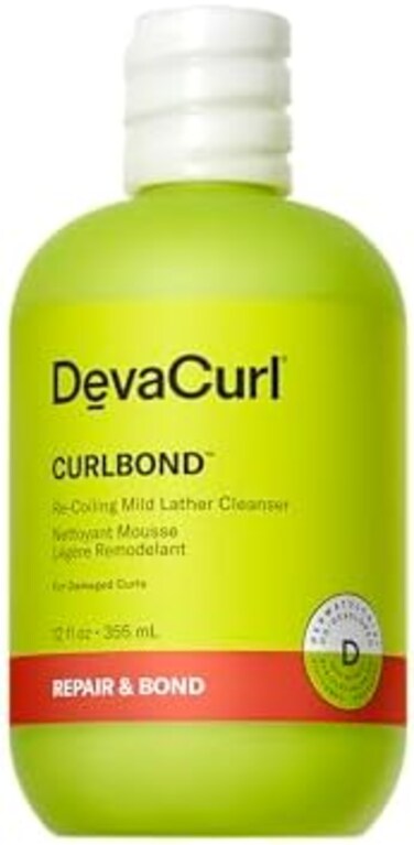 DevaCurl CurlBond Re-Coiling Mild Lather Cleanser, Cozy Getaway, 12 fl. oz.