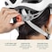 Retrospec Bike-Helmets Retrospec Silas Adult Bike Helmet with Light for MenWomen.