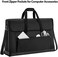 Trunab Monitor Carrying Case 24-27 Inch Padded Travel Bag Hold Up to 2 LCD Screens/TVs, Not Compatible with iMac, with Accessories Pocket, Shoulder Strap, PU Bottom, Black.