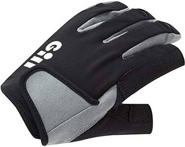 Gill Deckhand Sailing Gloves - Long Finger with exposed index and thumb - 50UV Sun ProtectionWater Repellent.