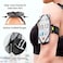 BONE Run Tie 2 Running Armband Phone Holder, Cell Phone Arm Band for Jogging, Adjustable Band, iPhone 16 15 14 Pro Max Plus Samsung Galaxy Smartphone, Phone Size 4. 7-7. 2" (Black/Arm L Size 25~40cm.