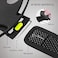BONE Run Tie 2 Running Armband Phone Holder, Cell Phone Arm Band for Jogging, Adjustable Band, iPhone 16 15 14 Pro Max Plus Samsung Galaxy Smartphone, Phone Size 4. 7-7. 2" (Black/Arm L Size 25~40cm.
