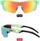 FEISEDY Kids Teens Baseball Polarized Sunglasses TR90 Frame Sports Cycling Boys Girls B2454.
