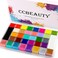 CCbeauty Professional 36 Colors Face Body Paint kit Oil Based (8 Pearl6 GlowNon-Toxic Hypoallergenic Halloween SFX Special Effects Costume Cosplay Makeup Large Black White Painting Palette Set.