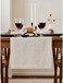 Solino Home Table Runner 90 Inches Long - 100% Pure Linen Light Natural Table Runner 14 x 90 Inch for Spring, Mothers Day, Summer - Classic Hemstitch.