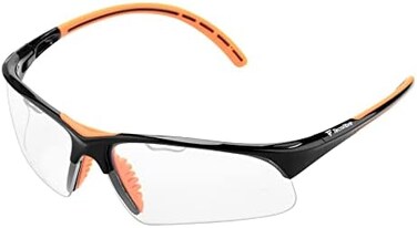 Tecnifibre ''Absolute Protective Squash Eyewear/Eyeguard - Impact Resistant (Blue/Red, White/Green,Black/Orange Colors'.