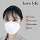 Kore Lyfe [10 PCS] 25% LARGER KF94 Face Mask - X-LARGE WHITE - [Made in Korea] - In 5 PCS Reclosable Package - Breathable Premium Quality - [Package in English].