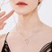 YKYLHSYXR Women's Minimalist Africa Map Pendant Necklace, Trendy Personalized Africa Motherland Continent Outline Necklaces Chain Length 18" Extension Chain 2" ( 18K Gold and Silver Plated both Choice