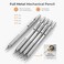 Nicpro 22PCS Metal Mechanical Pencils Set in Case, Art Drafting Pencil 0. 5, 0. 7, 0. 9 mm2 PCS 2mm Graphite Lead Holder(4B 2B HB 2Hfor Drawing Writing Sketching With 10 Tube Lead Refills Erasers.