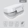 Bentgo Kids Snack - 2 Compartment Leak-Proof Bento-Style Food Storage for Snacks and Small Meals, Easy-Open Latch, Dishwasher Safe, and BPA-Free - Ideal for Ages 3(Gray.