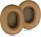 MOLGRIA Replacement Ear Pads Cushion, Protein Leather Earpads Cup for Skullcandy Crusher Wireless Crusher Evo ANC HESH 3. 0 Over-ear Headphones(Tan.