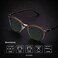 KALIYADI Mens Polarized Sunglasses for Women Semi Rimless Frame Driving Sun glasses：100% UV Blocking.