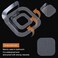 Secopad Non-Slip Bathtub Stickers, 72 PCS Safety Bathroom Tubs Showers Treads Adhesive Decals with Sc (Grey.