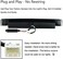 Tresound 3rd Third Brake Light for 2009-2017 Dodge Ram 1500 2500 3500 Cargo Light LED High Mount Lamp (Smoked Lens.