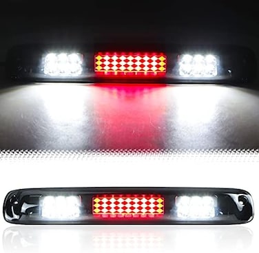 Tresound LED Third 3rd Brake Light for 1999-2007 Chevy Silverado GMC Sierra 1500 2500 3500 HD Classic, Rear Cargo Lamp High Mount Stop light.