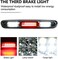 Tresound LED Third 3rd Brake Light for 2007-2013 Chevy Silverado GMC Sierra 1500 2500 3500 HD Classic, Rear Cargo Lamp High Mount Stop light.