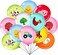 Zomiboo 36 Pieces 12 Inch Farm Animal Balloons, Pig Cow Sheep Latex Balloons Tractor Barnyard Animal Farmhouse Party Decoration for Kids Baby Shower Farm Animal Themed Birthday Party Favors Indoor Out