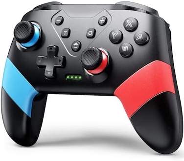 وحدات تحكم VOYEE Switch متوافقة مع Switch/Lite/OLED، وحدة تحكم لاسلكية احترافية قابلة للبرمجة مع التحكم في الحركة، والاهتزاز، والتنبيه، والوضع التوربيني، والتقاط الشاشة.