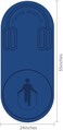 Knsbk Non-Slip Jump Rope Mat Shock Absorption Rope Skipping Mat for AdultsChildren Home Indoor Workout Exercise Mat.