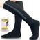 Ailaka Medical 15-20 mmHg Zipper Compression Socks Women Men.