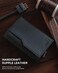 VULKIT Credit Card Holder with Double ID Window Leather Passcase Wallet RFID Blocking Automatic Pop Up Card Wallet for CardsNotes.