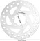 Niiyen Disc Brake Rotor, 120mm 140mm 180mm 203mm Bike Disc Brake Rotors 6 Nails Cycling Accessory Fit for Road Bike, Mountain Bike, MTB, BMX(120mm.