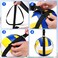 TOBWOLF Volleyball Spike Trainer, justierbare Volleyball Training Equipment Hilfe, Volleyball Spike Training System verbessert das Servieren, Springen, Arm Swing Mechanik und Spiking Power.