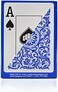 Copag Elite 100% Plastic Playing Cards, Poker Size (StandardJumbo Index Single Deck (Blue.
