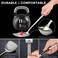 YOSUKATA 17&rsquo;&rsquo; Wok Spatula and Ladle - Set of 2 Heat-Resistant Wok Tools - Universal Wok Ladle and Spatula - High-Grade Stainless Steel Cooking Utensils and Wok Accessories - Solid Wok Utensils.