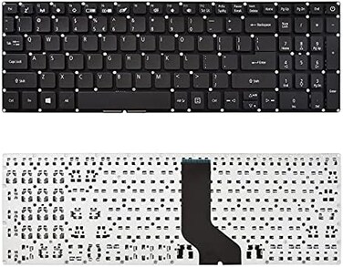 SUNMALL Replacement Keyboard Compatible with Acer Aspire 3 A315-21 A315-31 A315-32 A315-33 A315-41 A315-51 A315-53 A315-54 Aspire 5 A515-51 A515-52 A715-71 A715-72G Black No Backlit.