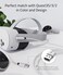 Syntech 5 Meters Link Cable Compatible with Oculus/Meta Quest 3/Meta Quest 3S, Quest2/Pro/Pico 4/Ultra, High Speed Data Transfer,USB 3. 0 to USB C Link Cable for VR Headset.