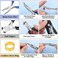 Mckanti 5 Packs Jewelry Pliers Set, Jewelry Making Tools with Needle Nose Pliers/Round Nose Pliers/Chain Nose Pliers/Bent Nose Pliers/Zipper Pliers, Jewelry Making Supplies Repair/ Cut Kits for Crafti