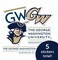 Desert Cactus The George Washington University Sticker GW Stickers Vinyl Decals Laptop Water Bottle Car Scrapbook T2 (Type 2.