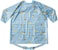 BIBaDO Coverall Weaning Bib - Toddler Baby Long Sleeve Bibs for Ages 6-36 Months, Attaches to Highchairs, Pushchairs, Tables - Waterproof, Machine Washable. Mess Proof Feeding BLW Bibs.