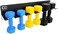 Double Circle Gym Rack Organizer, Multi-Purpose Workout Gear Wall Rack Hanger for Home and Pro Gym Storage for Exercise Bands, Jump Ropes, Chains, Lifting Belts.