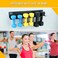 Double Circle Gym Rack Organizer, Multi-Purpose Workout Gear Wall Rack Hanger for Home and Pro Gym Storage for Exercise Bands, Jump Ropes, Chains, Lifting Belts.