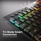 Redragon K618 PRO 3-Mode Wireless RGB Mechanical Keyboard, BT/2. 4Ghz/Wired Low Profile Win/Mac Gaming Keyboard w/Ultra-Thin Design, Dedicated Media ControlLinear Red Switch.