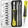DIYSELF 16-Piece Craft Knife Set, Exacto Knife Set, 3-Piece Hobby Knives with 10-Piece Exacting Knife Blades, Precision Art Knife for Pumpkin Carving Tools, Modeling, Exactly Knife.
