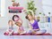Bikoney Yoga Mat Holder Wall Mount Yoga Mat Storage Home Gym Accessories with Wood Floating Shelves and 4 Hooks for Hanging Foam Roller and Resistance Bands at Fitness Class or Home Gym Carbonized Bla