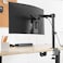 VIVO Quick Attach VESA Adapter Plate Bracket Designed for Samsung T55 Series Monitors, VESA up to 100x100, Black, MOUNT-SGT55.