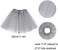 Jmkcoz Kids Gray Mouse Costume Tutu Set, Mouse Ear Headband Bowtie Tail Tutu for Boys Girls Halloween Cosplay Party Dress Up Accessories.