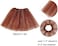 Jmkcoz Kids Costume Tutu Set Monkey Animal Fancy Dress Costume Kit Monkey Ear Headband Bowtie Tail Bow Tie for Boys Girls Halloween Cosplay Party Decoration, M.