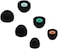 ALXCD Eartips Compatible with Sony WF-1000XM4 WF-1000XM5 Earbuds, S/M/L 3 Pairs Soft Silicone Ear Tips Earbuds Tips, Compatible with Sony WF-1000XM5 WF-1000XM4 Silicon Tips XM4 3 Pairs, SML, Black.