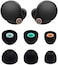 ALXCD Eartips Compatible with Sony WF-1000XM4 WF-1000XM5 Earbuds, S/M/L 3 Pairs Soft Silicone Ear Tips Earbuds Tips, Compatible with Sony WF-1000XM5 WF-1000XM4 Silicon Tips XM4 3 Pairs, SML, Black.