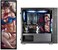 Vetroo Display Board w/LED Lights for Computer PC Case Decor Full HD 2K Multi-Mode Function 9. 8" x 3. 1" (Vertical, A6.